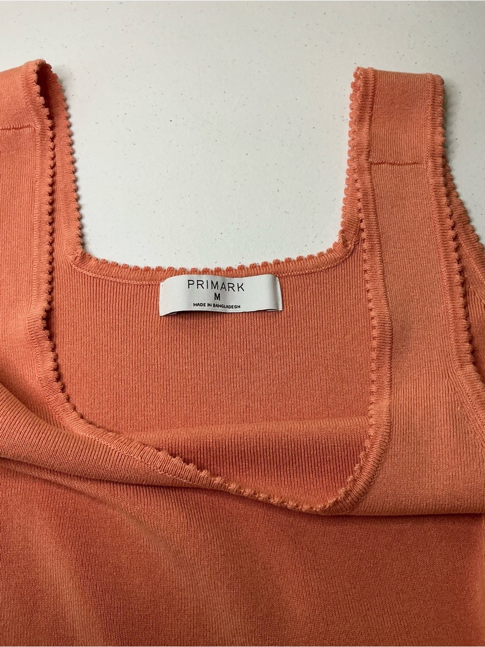 Primark Coral Ruffle-Hem Knit Tank - Picture 5 of 7